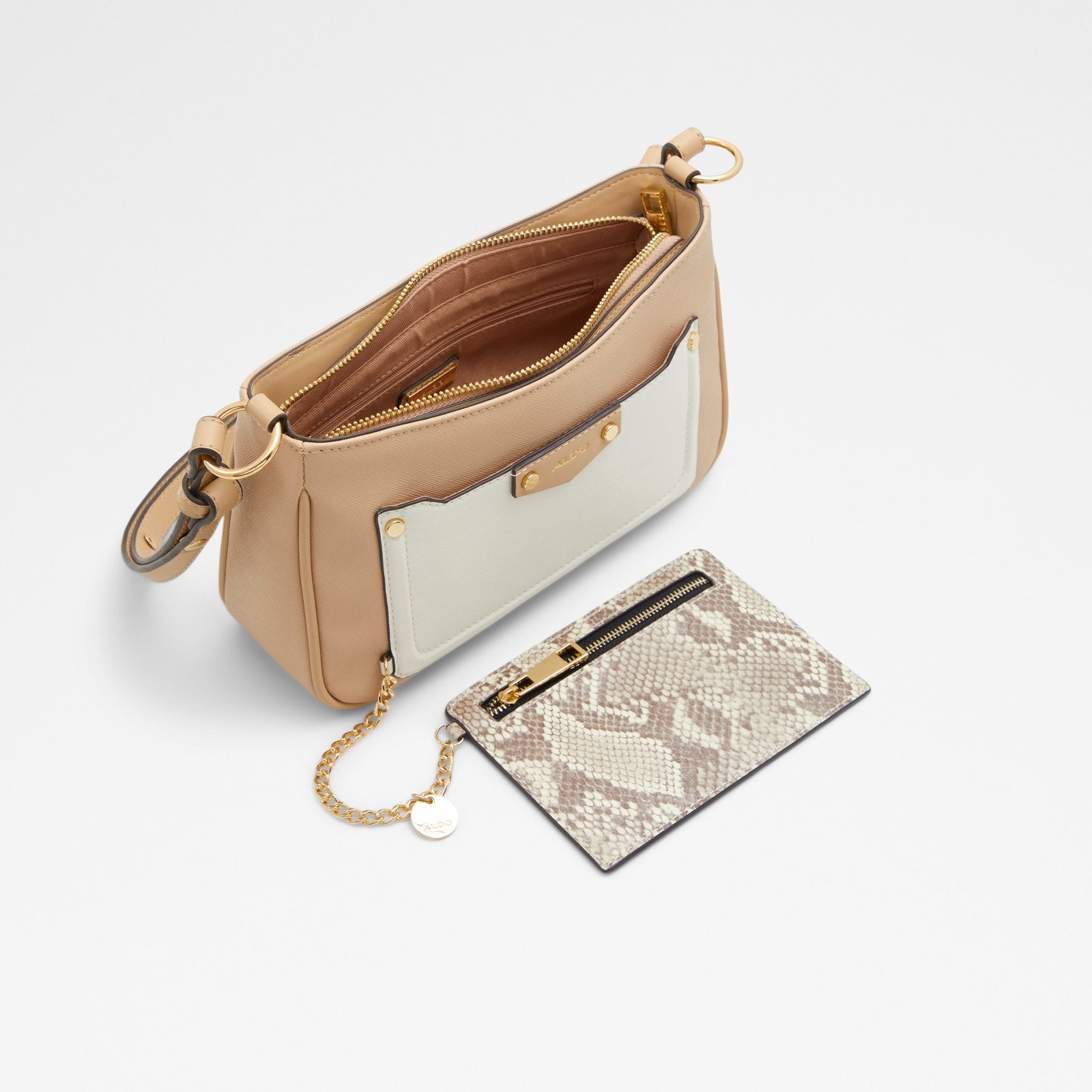 Alika Bag - Beige Overflow - ALDO KSA