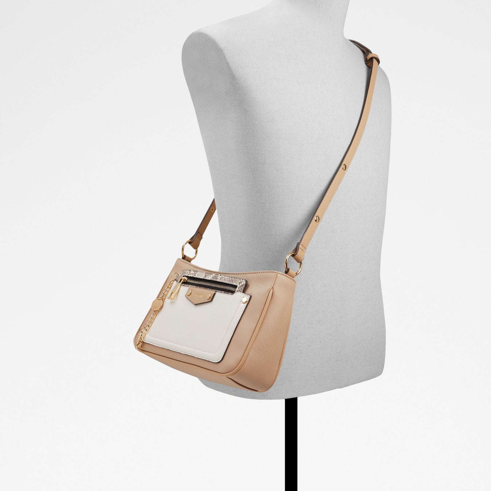 Alika Bag - Beige Overflow - ALDO KSA