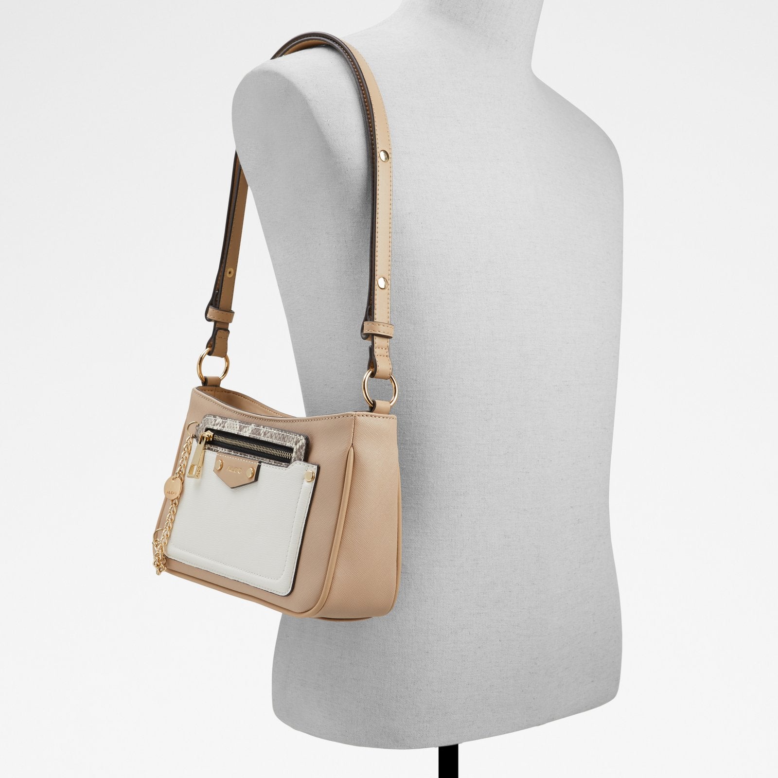 Alika Bag - Beige Overflow - ALDO KSA