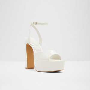 Aneissa / Heeled Sandals Women Shoes - White-Bone - ALDO KSA