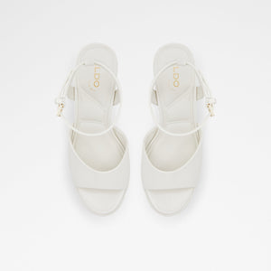 Aneissa / Heeled Sandals Women Shoes - White-Bone - ALDO KSA