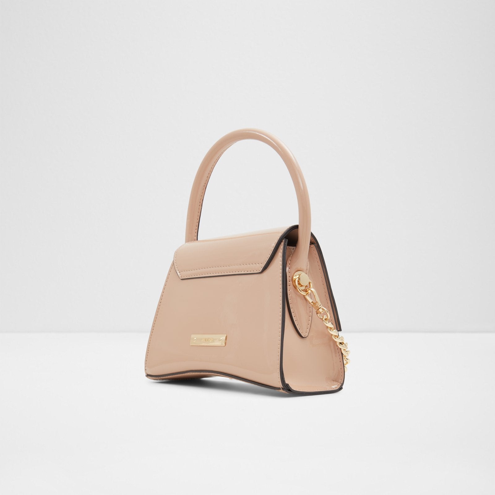 Angelie / Top Handle Bag Bag - Medium Beige - ALDO KSA