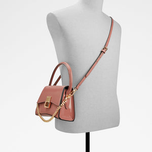 Angelie / Top Handle Bag Bag - Medium Brown - ALDO KSA