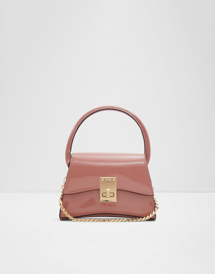 Angelie / Top Handle Bag Bag - Medium Brown - ALDO KSA