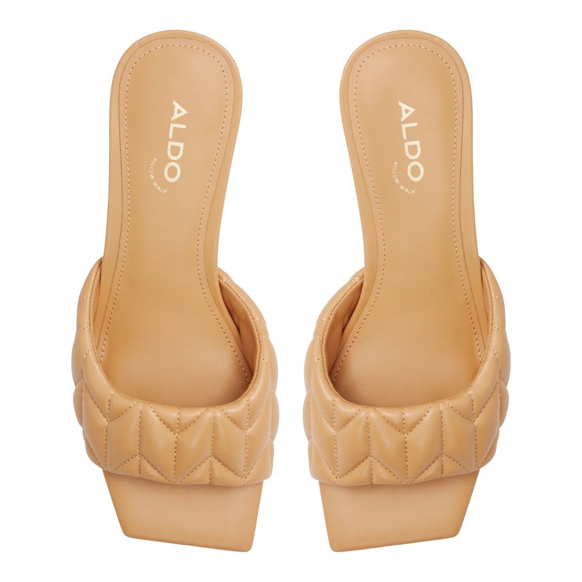 Banaryn / Heeled Sandals Women Shoes - Beige Overflow - ALDO KSA