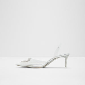 Barbieslingb / Heeled Women Shoes - Silver - ALDO KSA