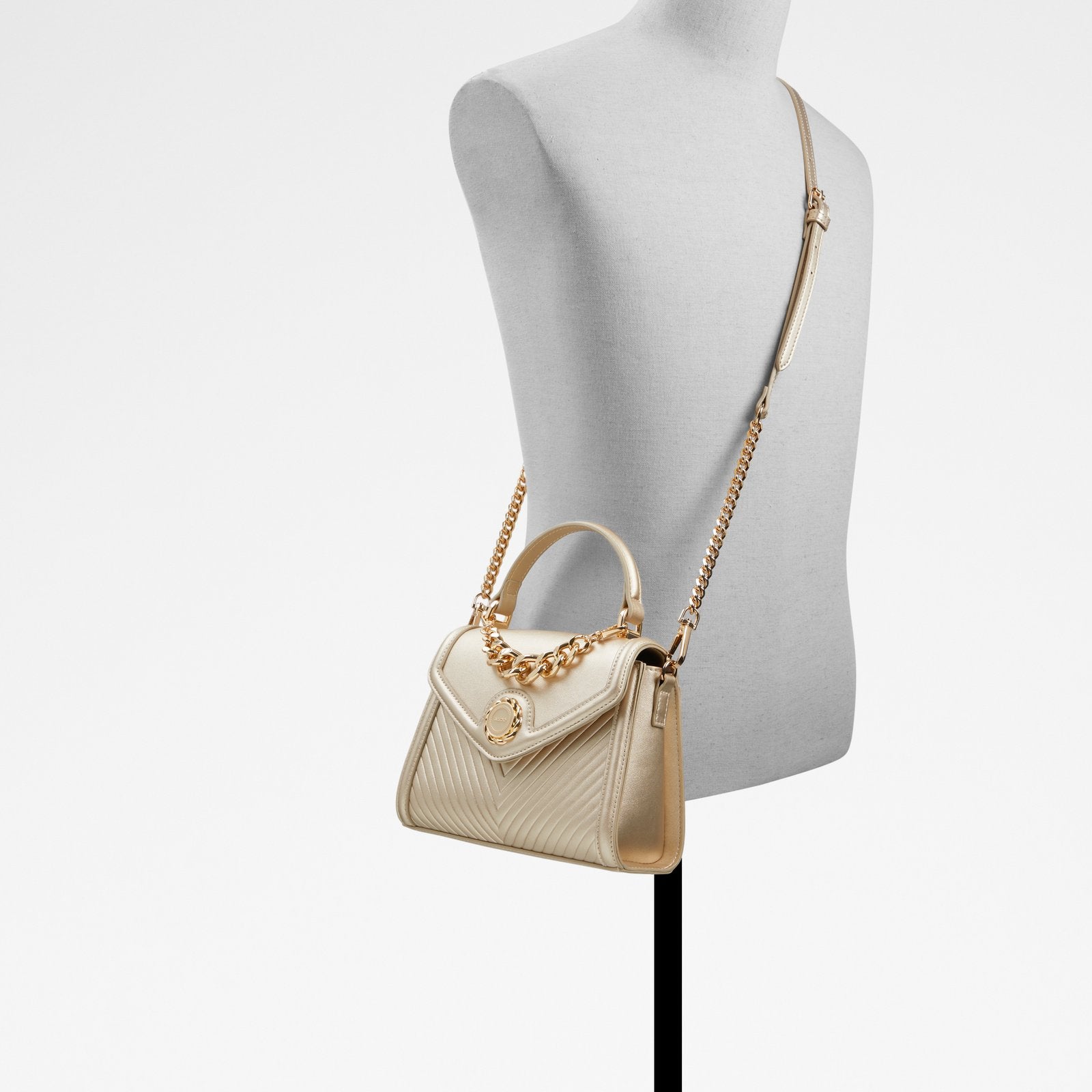 Bynight / Top Handle Bag Bag - Champagne - ALDO KSA