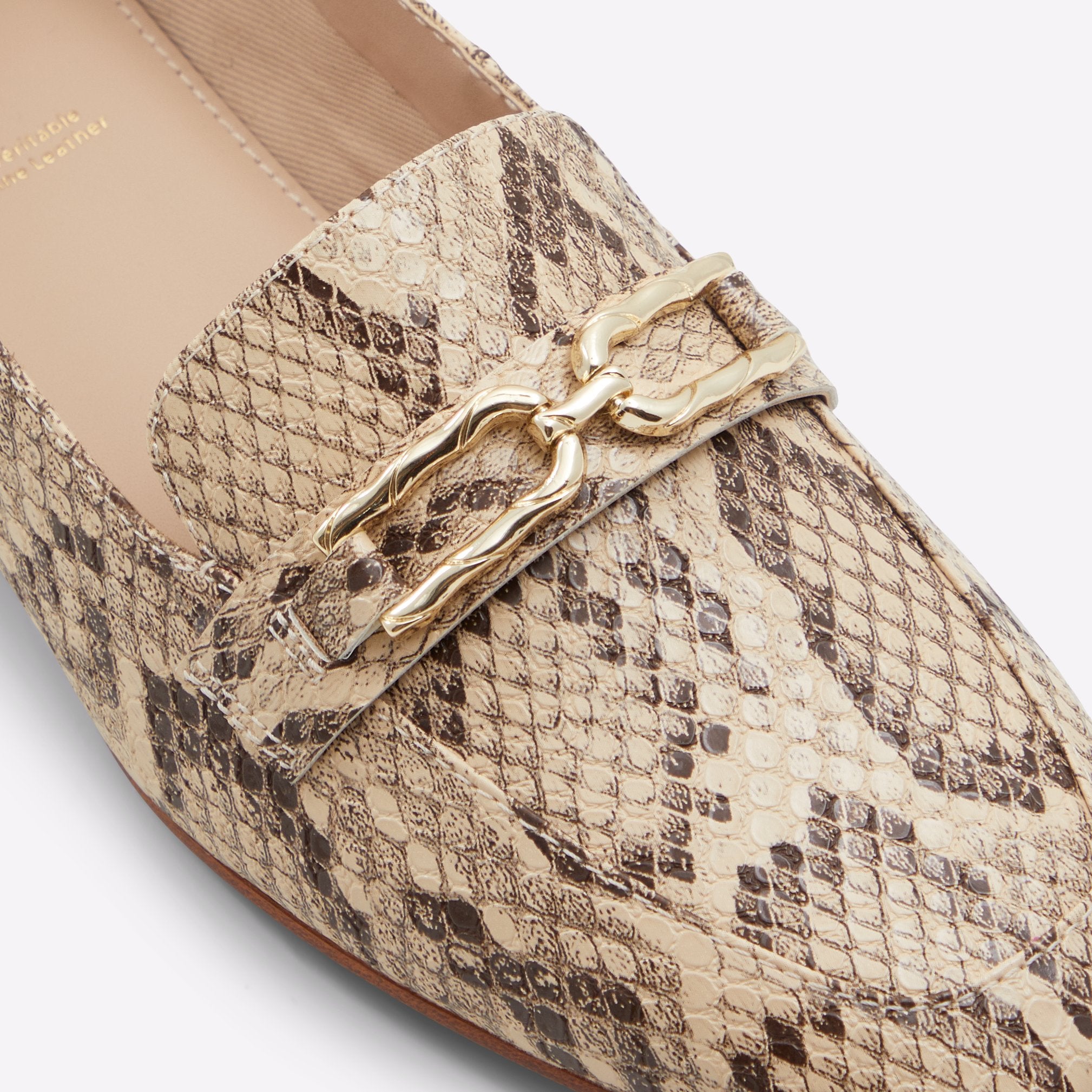 Aldo snakeskin flats shop