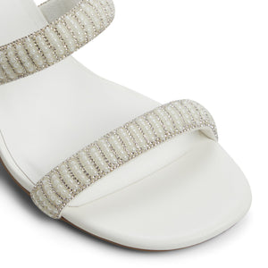 White Calianaa Ladies Footwear