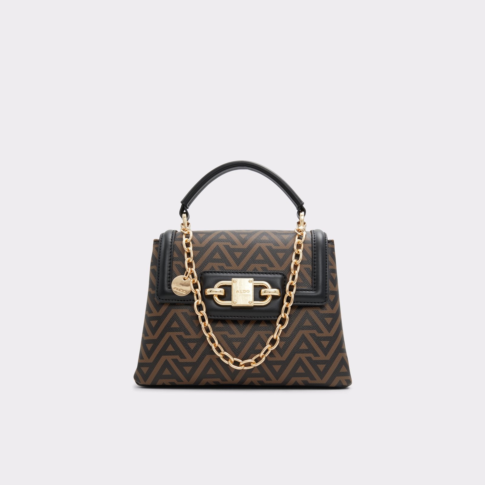 Caronelle / Top Handle Bag Bag - Brown Overflow - ALDO KSA