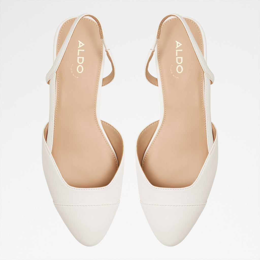 White Clementinne Ladies Footwear