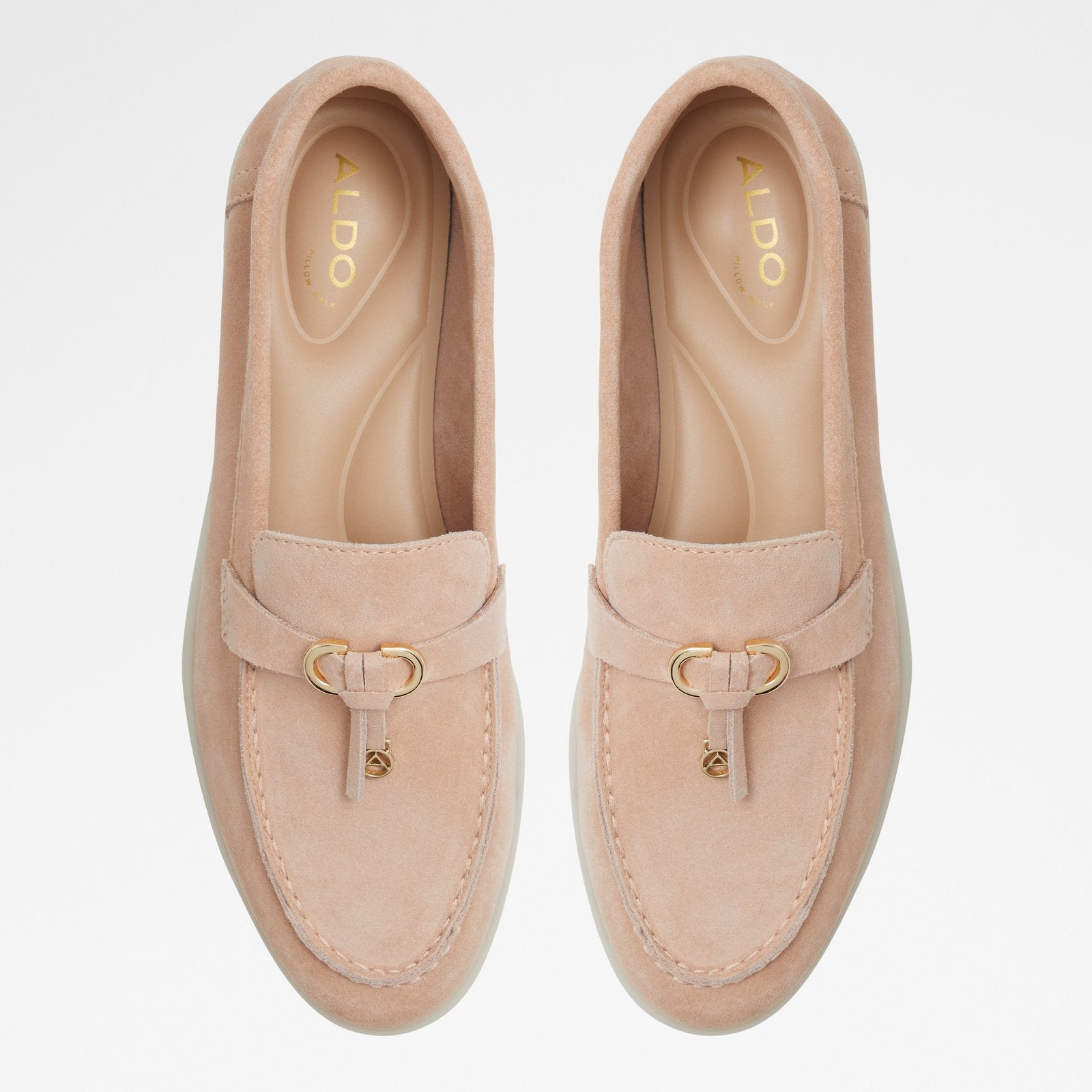 Aldo hot sale pink loafers