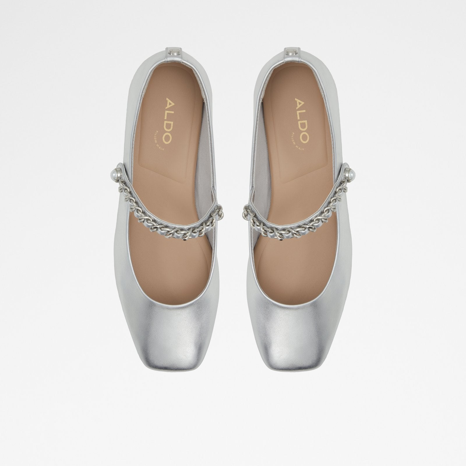 Dallaledar / Ballerinas Women Shoes - Silver - ALDO KSA