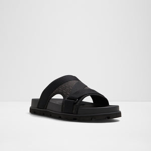 Open Black Deniels Men Footwear