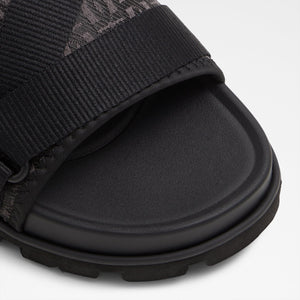 Open Black Deniels Men Footwear