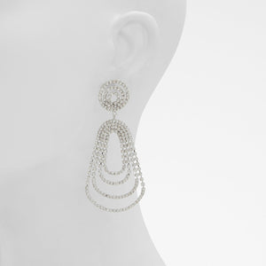 Diazoma / Earring Accessory - Silver-Clear Multi - ALDO KSA