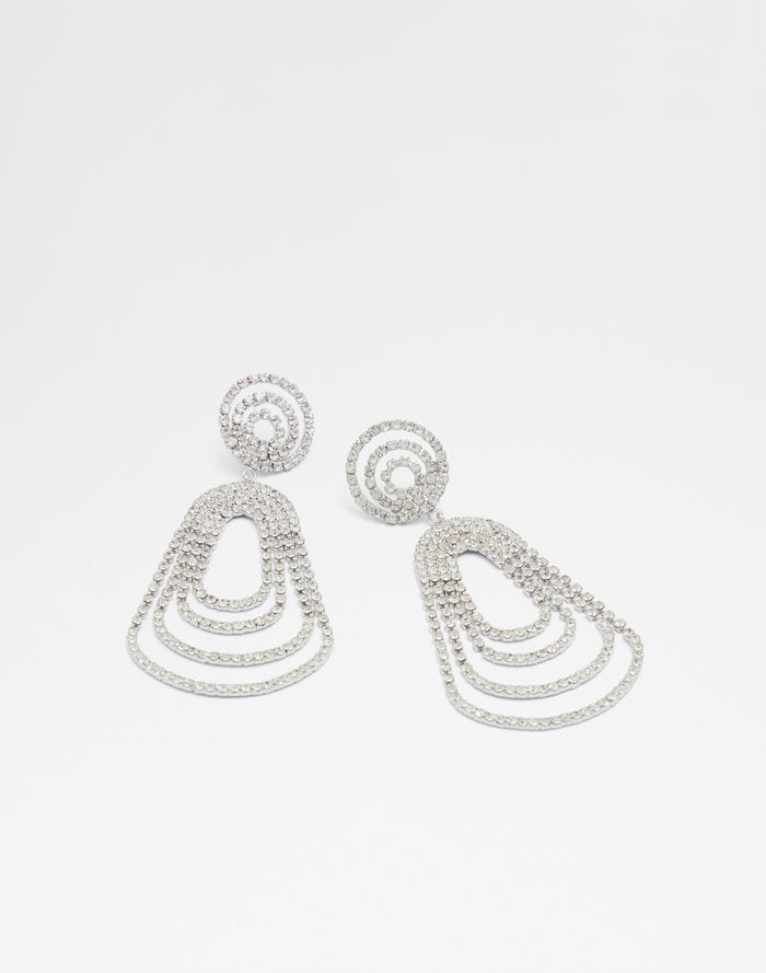 Diazoma / Earring Accessory - Silver-Clear Multi - ALDO KSA