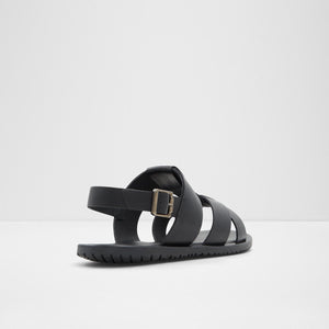 Educien / Flat Sandals Men Shoes - Black - ALDO KSA