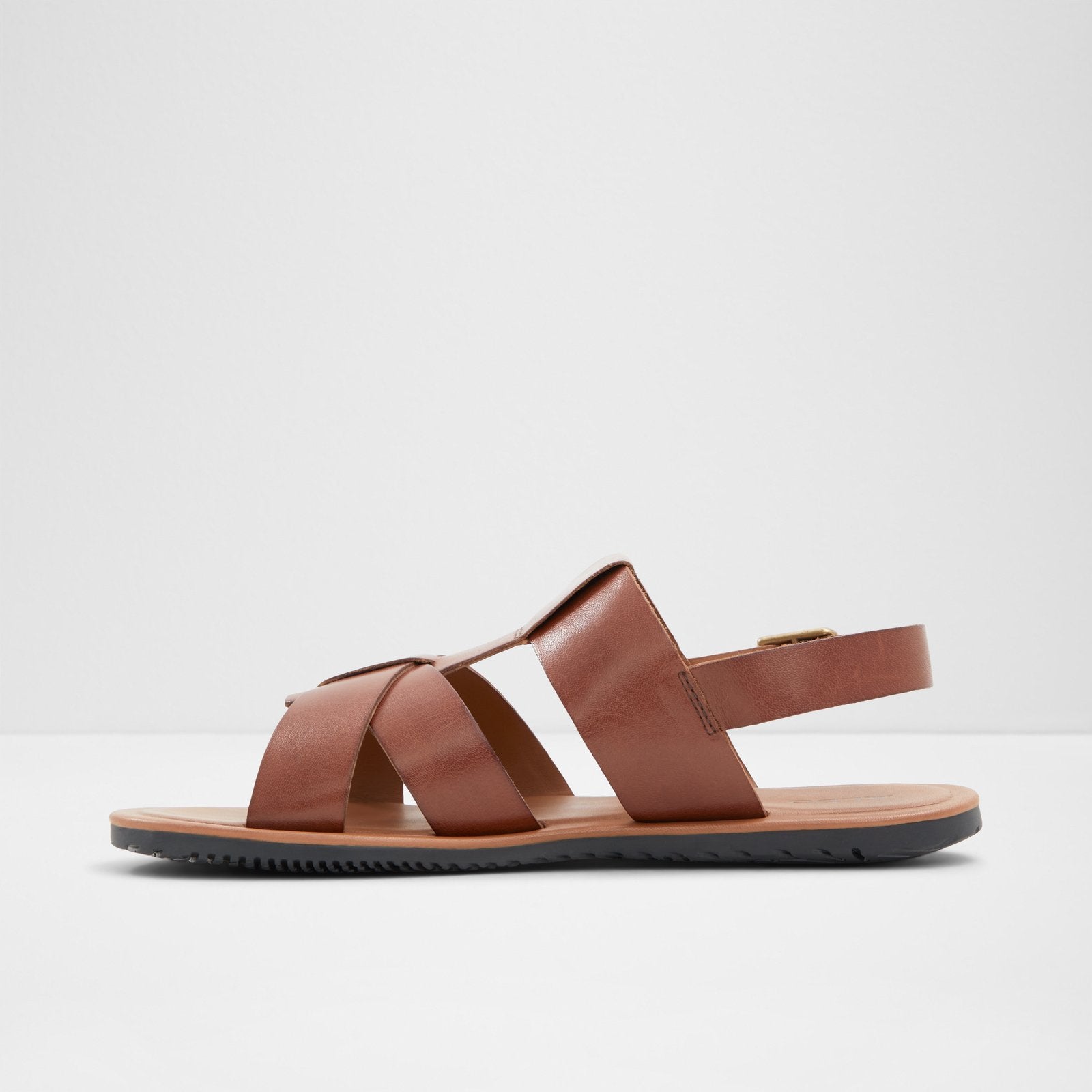 Educien / Flat Sandals Men Shoes - Cognac - ALDO KSA