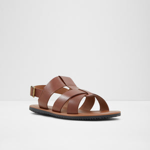 Educien / Flat Sandals Men Shoes - Cognac - ALDO KSA