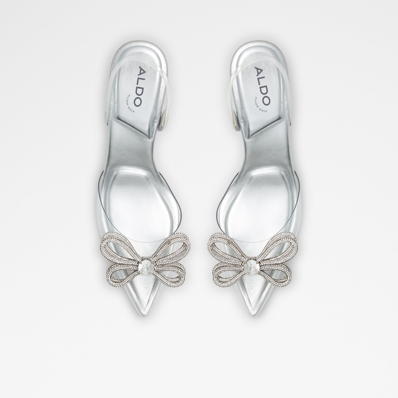 Ekoia / Heeled Women Shoes - Silver - ALDO KSA