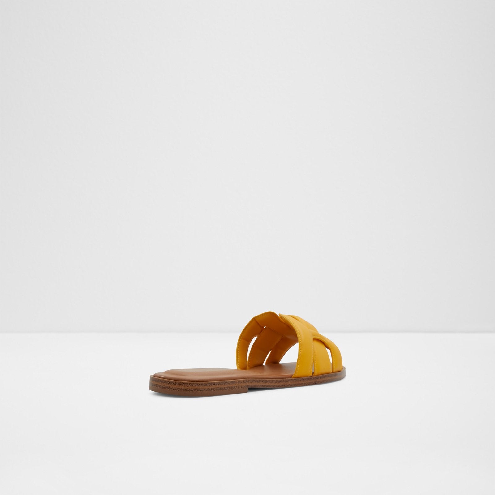 Elenaa / Flat Sandals Women Shoes - Bright Yellow - ALDO KSA