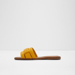 Elenaa / Flat Sandals Women Shoes - Bright Yellow - ALDO KSA