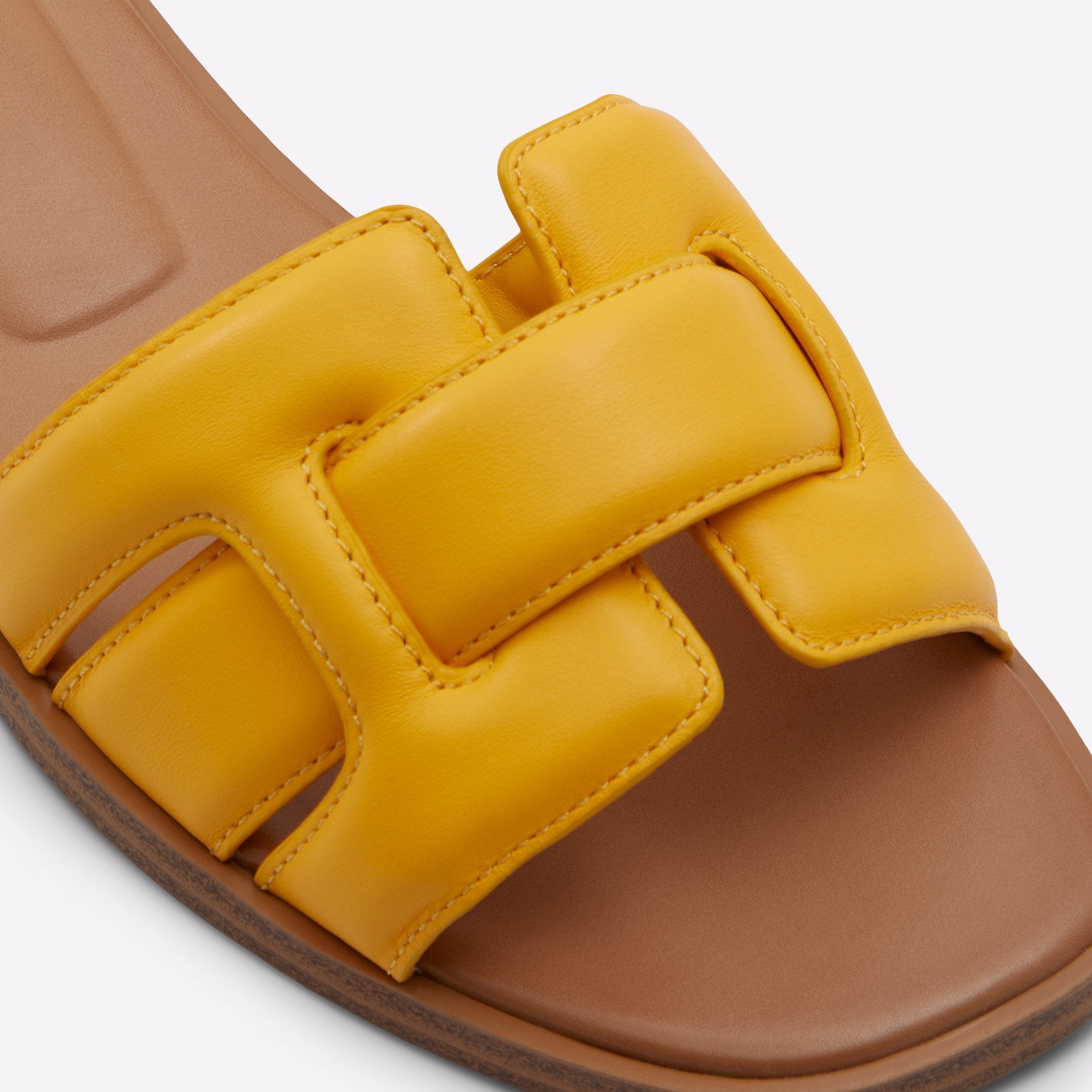 Elenaa / Flat Sandals Women Shoes - Bright Yellow - ALDO KSA