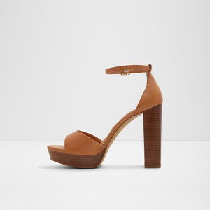 Enaegyn2.0 / Heeled Sandals Women Shoes - Light Brown - ALDO KSA