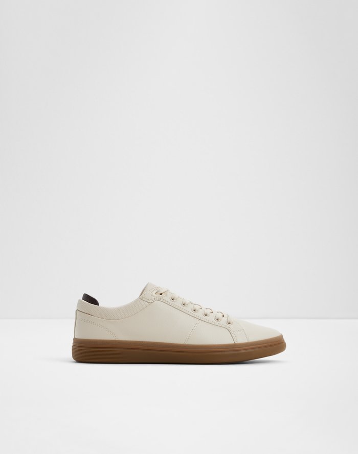 Light Beige Finespec Men Footwear