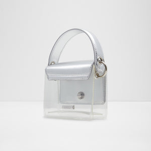 Fleuri / Top Handle Bag Bag - Silver - ALDO KSA