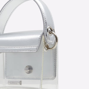 Fleuri / Top Handle Bag Bag - Silver - ALDO KSA