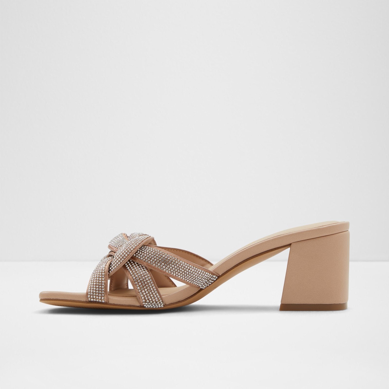 Grandly / Heeled Sandals Women Shoes - Bone - ALDO KSA