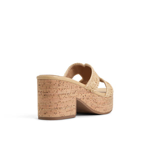 Natural Halerria Ladies Footwear