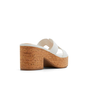White Halerria Ladies Footwear