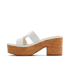 White Halerria Ladies Footwear