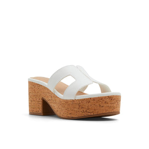 White Halerria Ladies Footwear