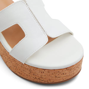 White Halerria Ladies Footwear
