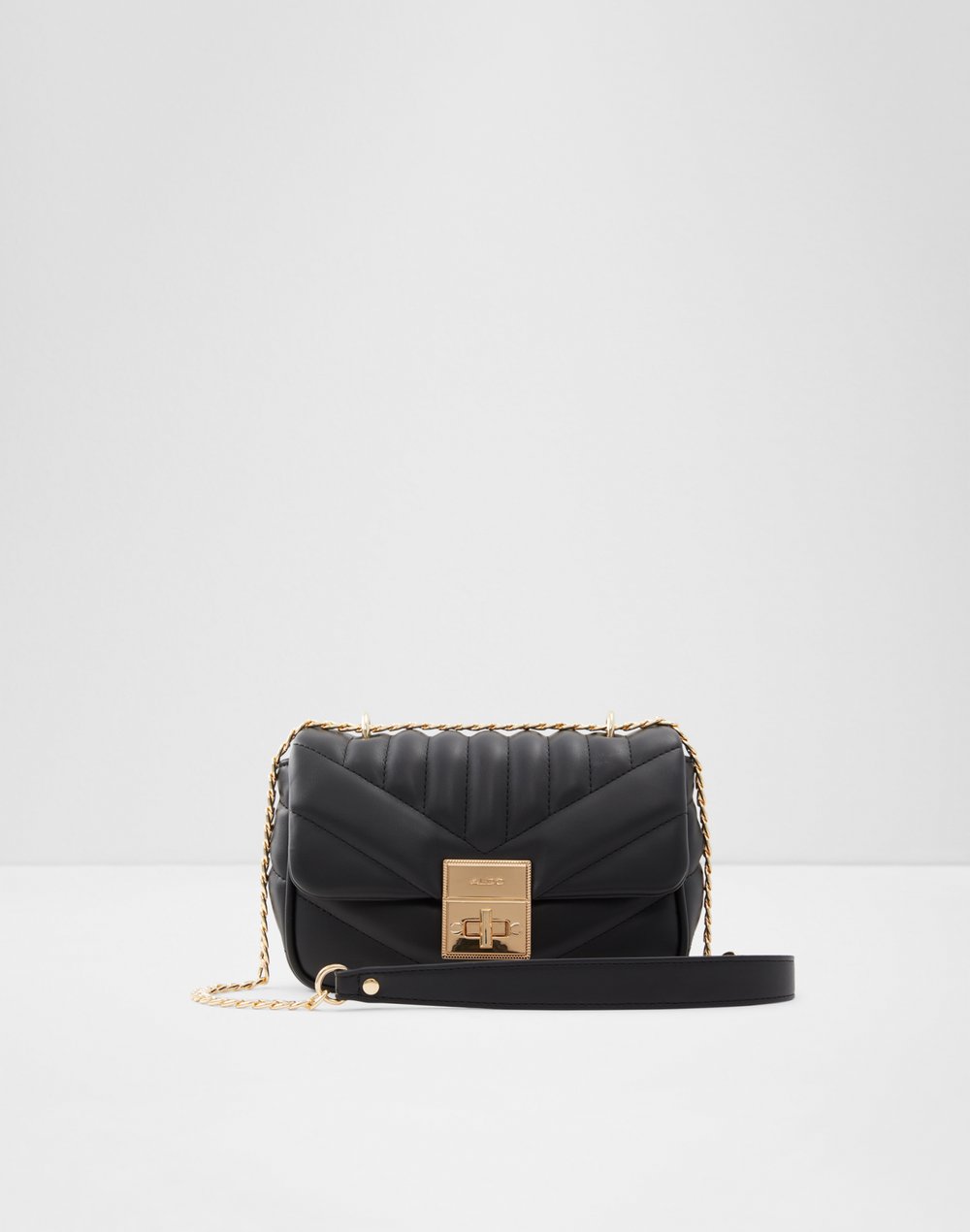 Haowia Bag - Black-Gold Multi - ALDO KSA
