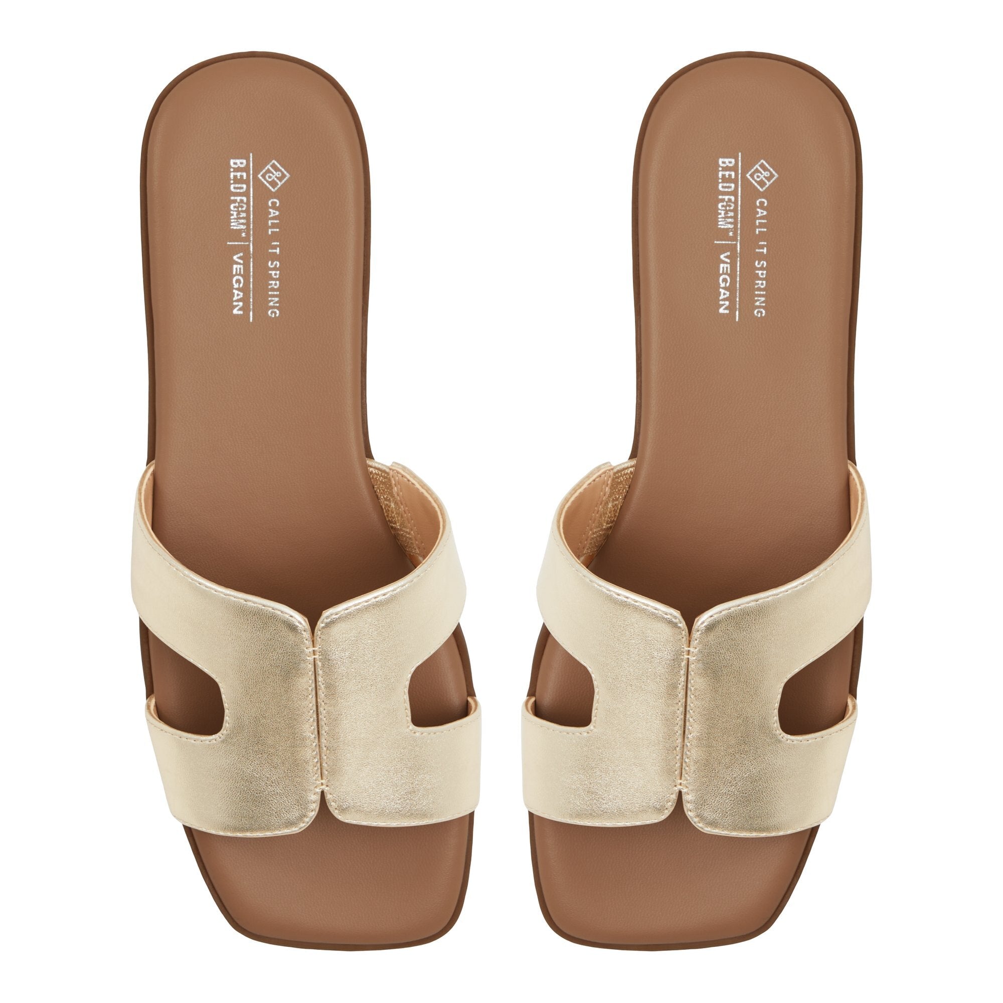 Gold Haylee Ladies Footwear