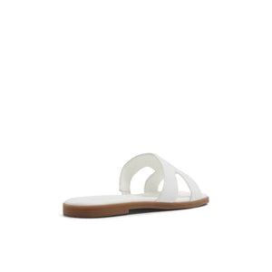 White Haylee Ladies Footwear