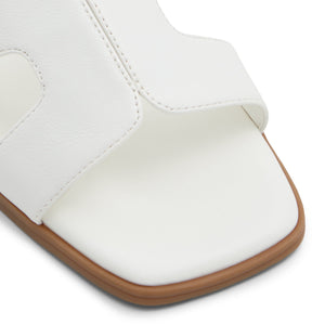 White Haylee Ladies Footwear