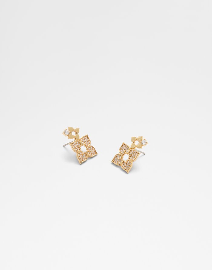 Iconilov / Earring Accessory - Gold-Clear Multi - ALDO KSA