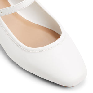 White Janeyy Ladies Footwear