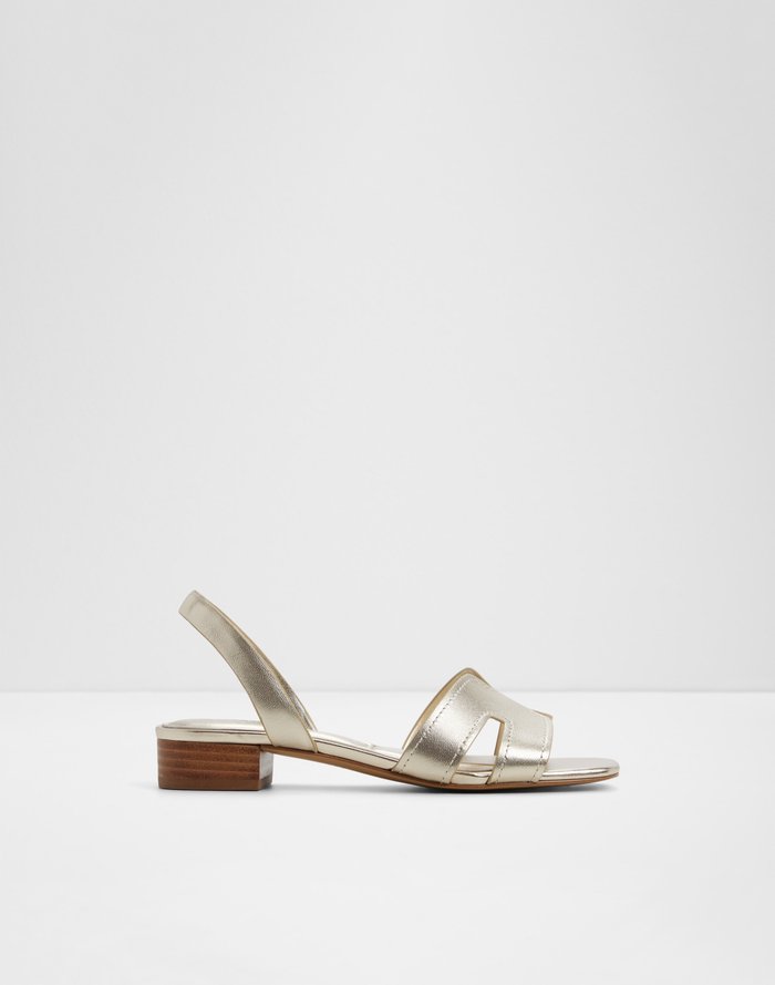 Gold Javamannon Ladies Footwear
