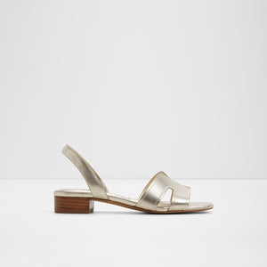 Gold Javamannon Ladies Footwear