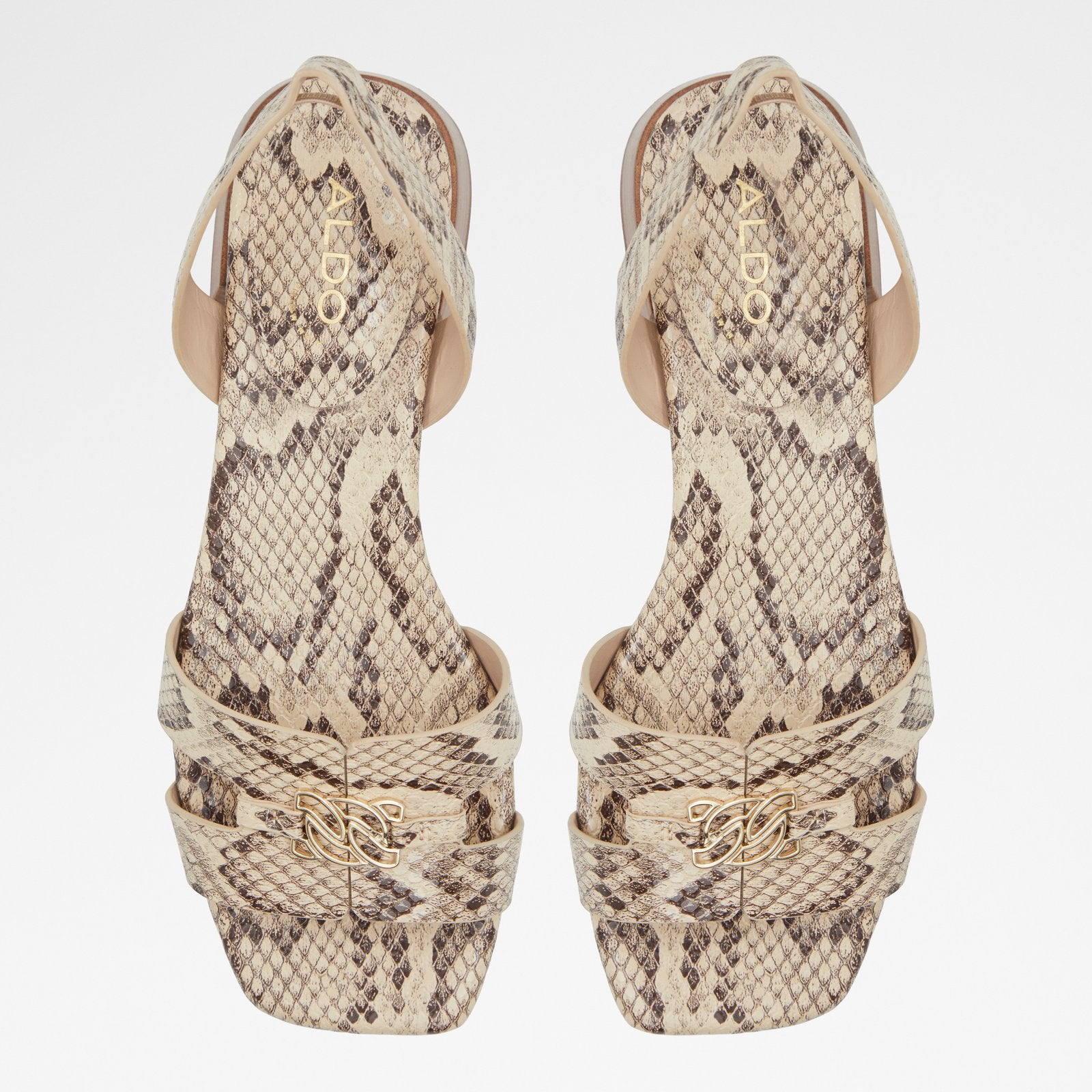 Jinane / Heeled Sandals Women Shoes - Natural - ALDO KSA