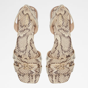 Jinane / Heeled Sandals Women Shoes - Natural - ALDO KSA