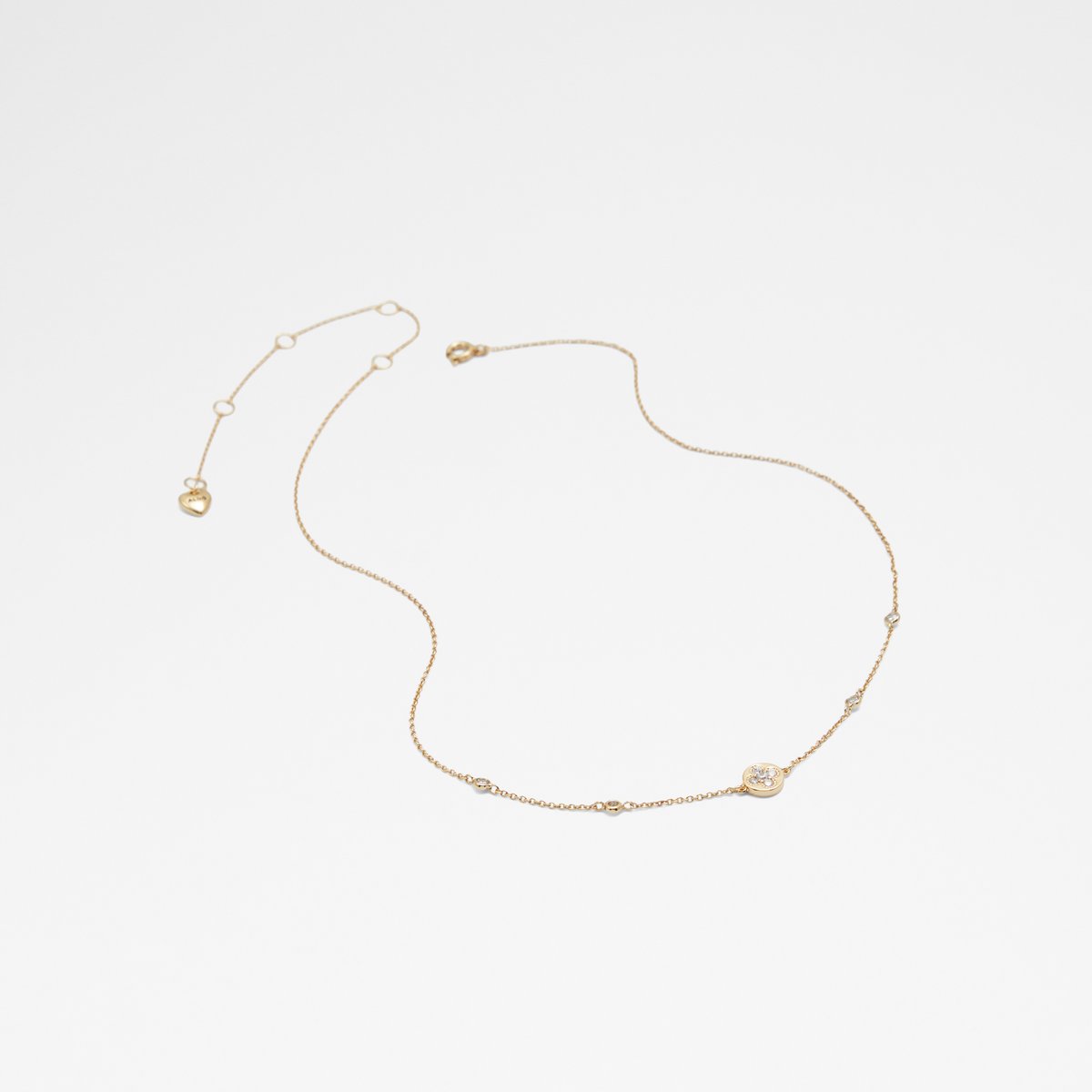 Kainia / Necklace Accessory - Gold-Clear Multi - ALDO KSA