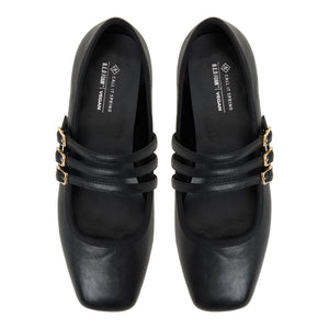 Open Black Kamelie Ladies Footwear